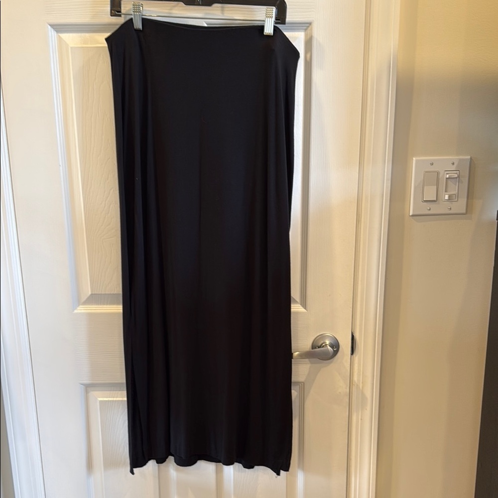 Old Navy Black Maxi Skirt Casual
